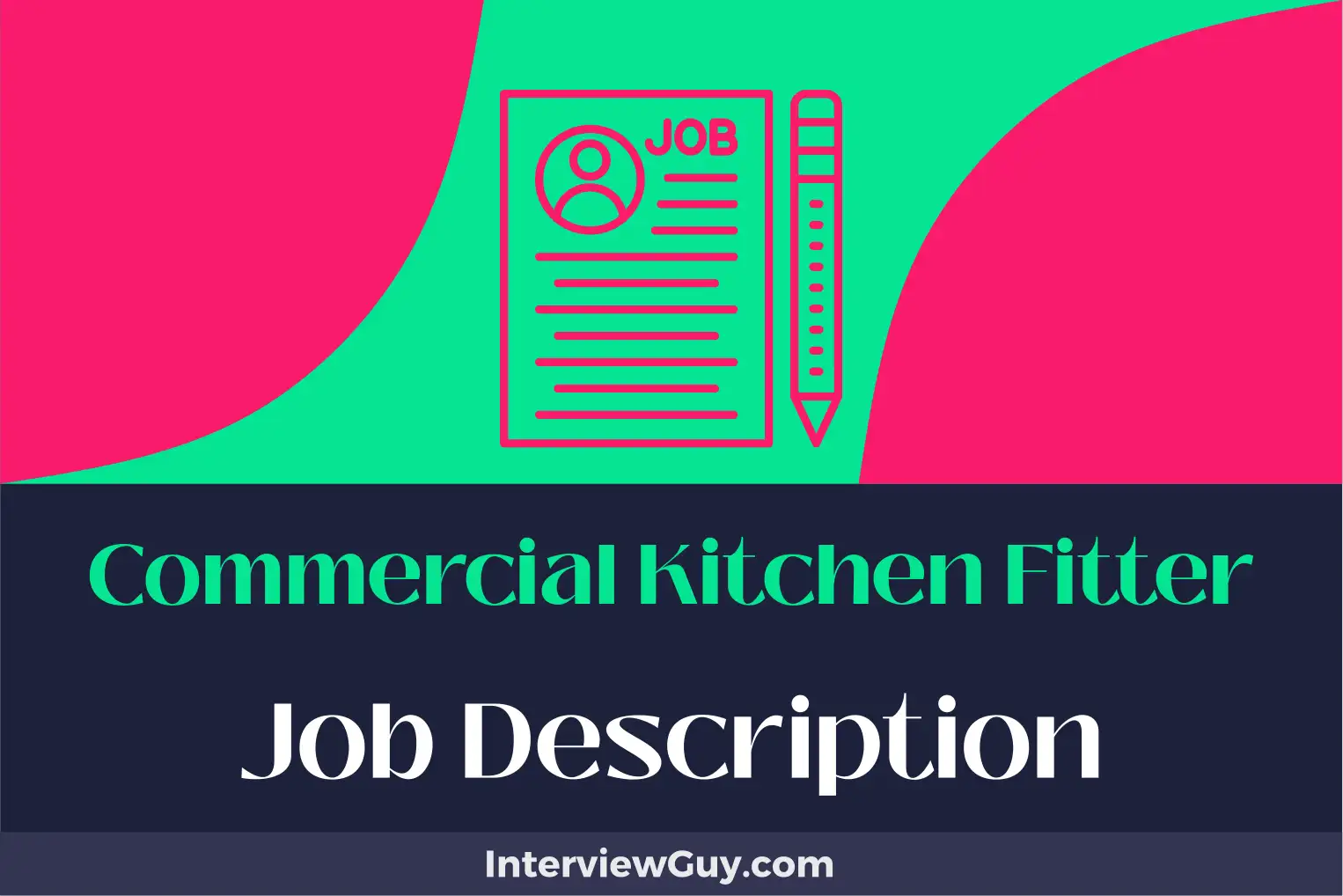 commercial kitchen fitter job description