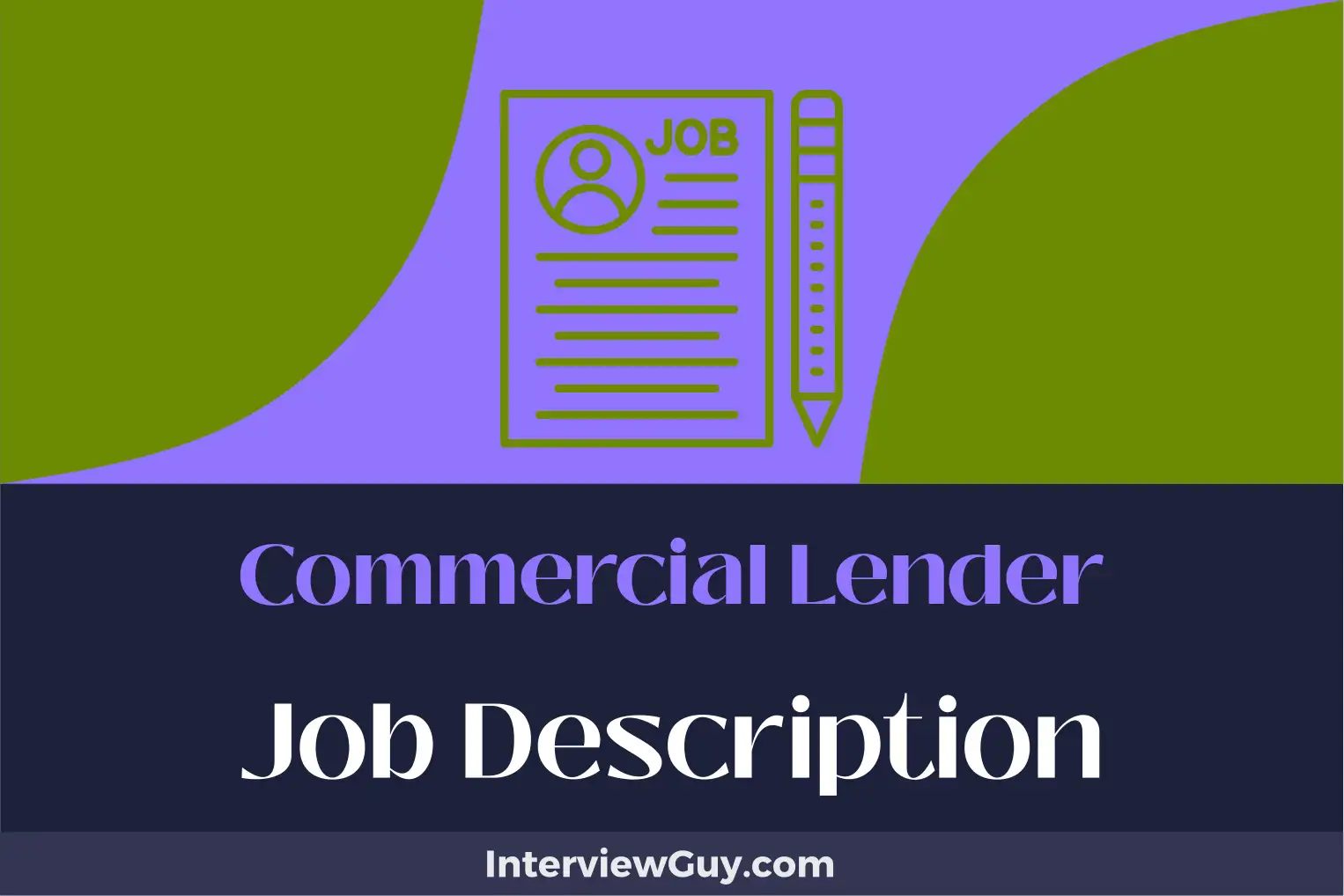 commercial lender job description