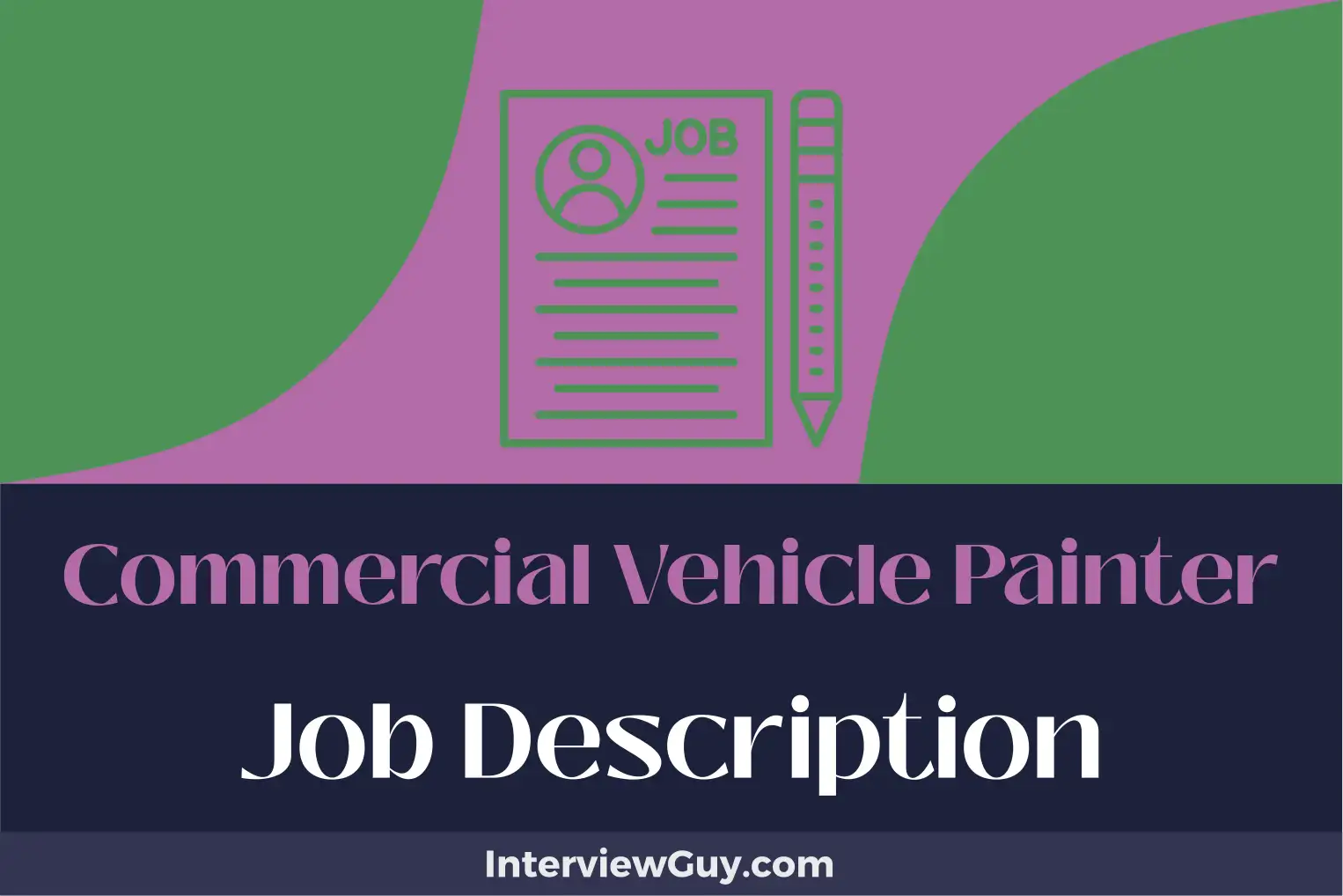 commercial vehicle painter job description