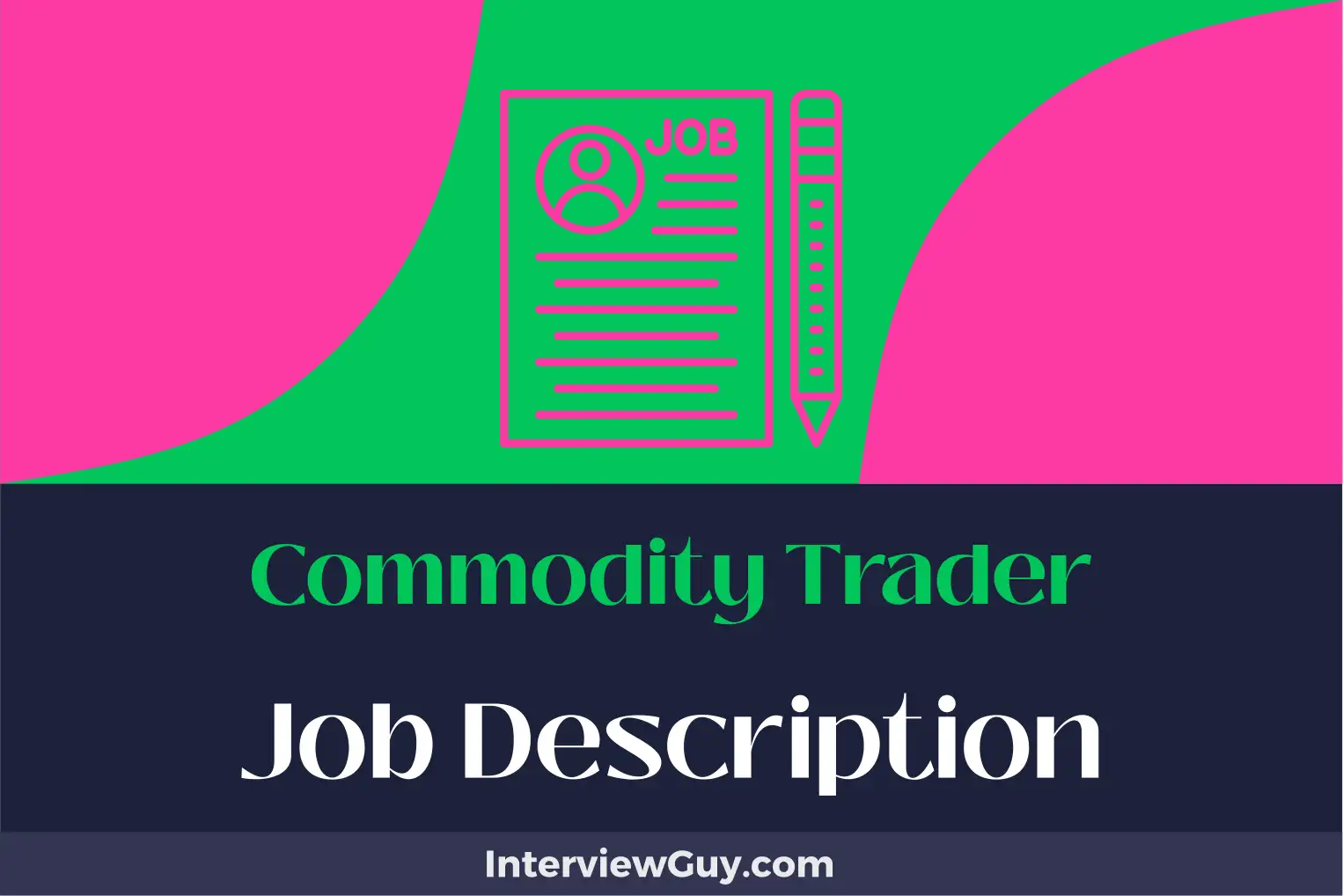 commodity trader job description