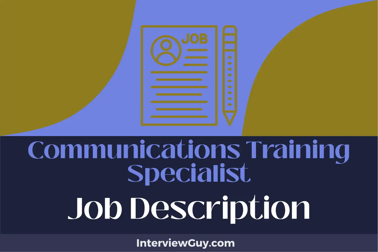 communications training specialist job description