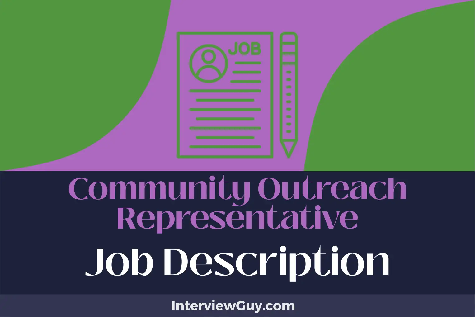 community outreach representative job description