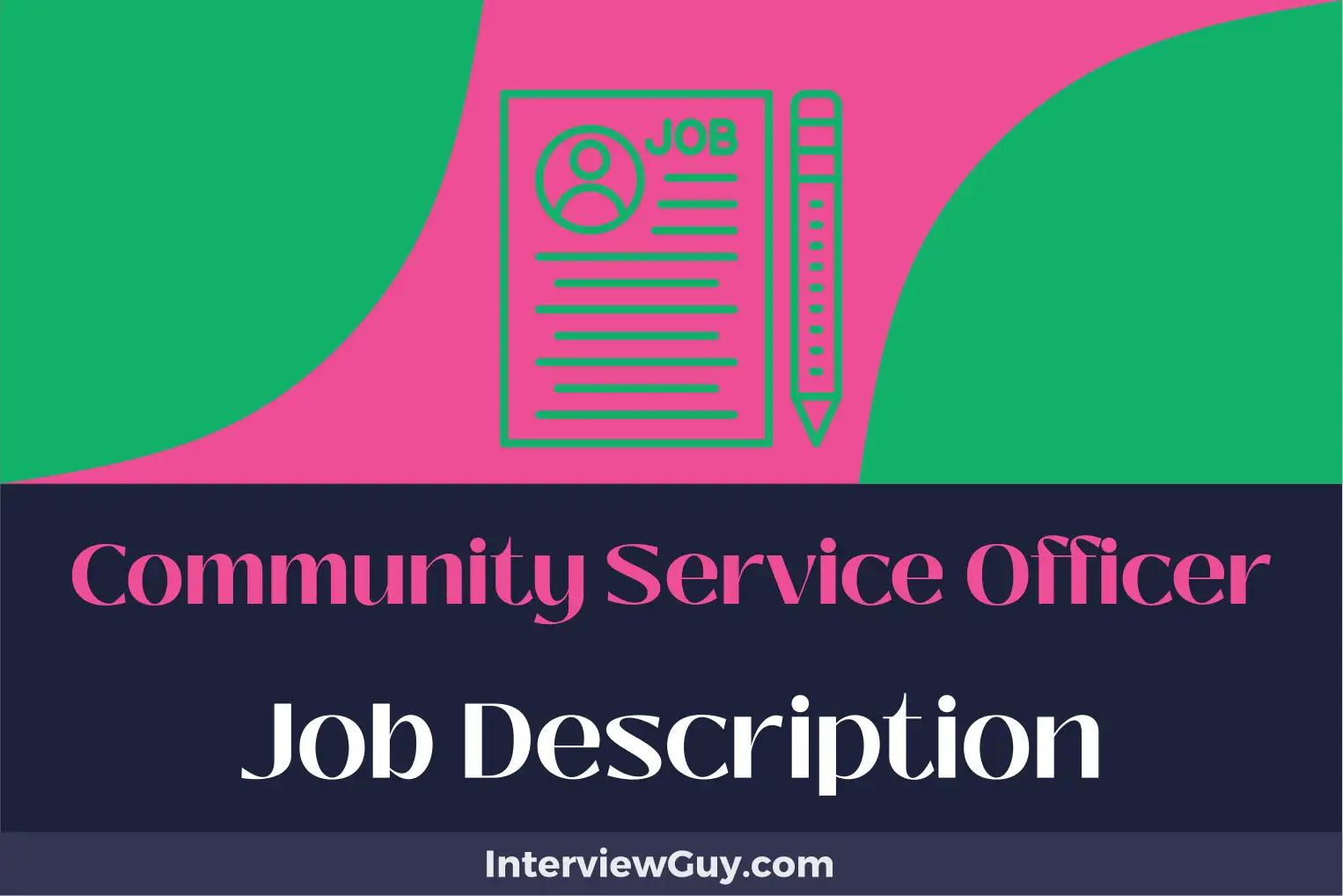 community service officer job description