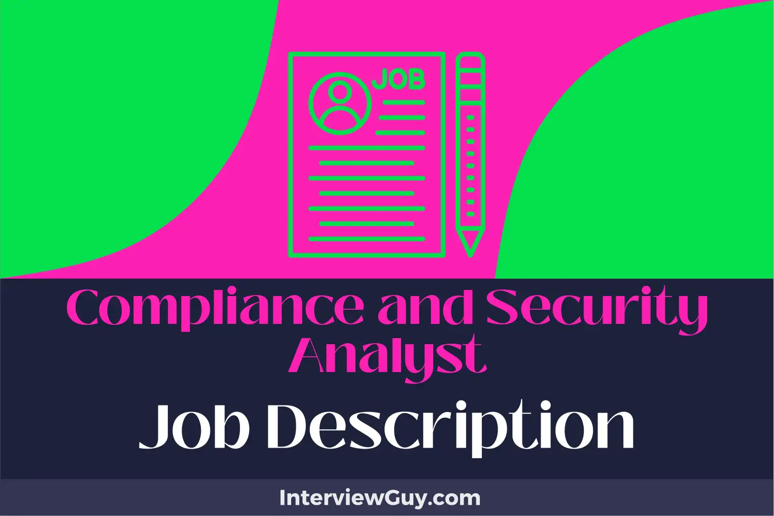 compliance and security analyst job description