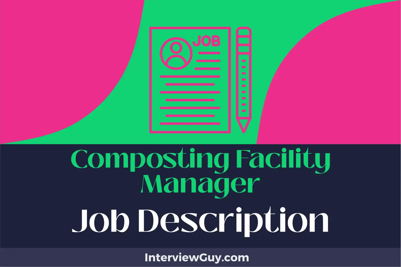 composting facility manager job description