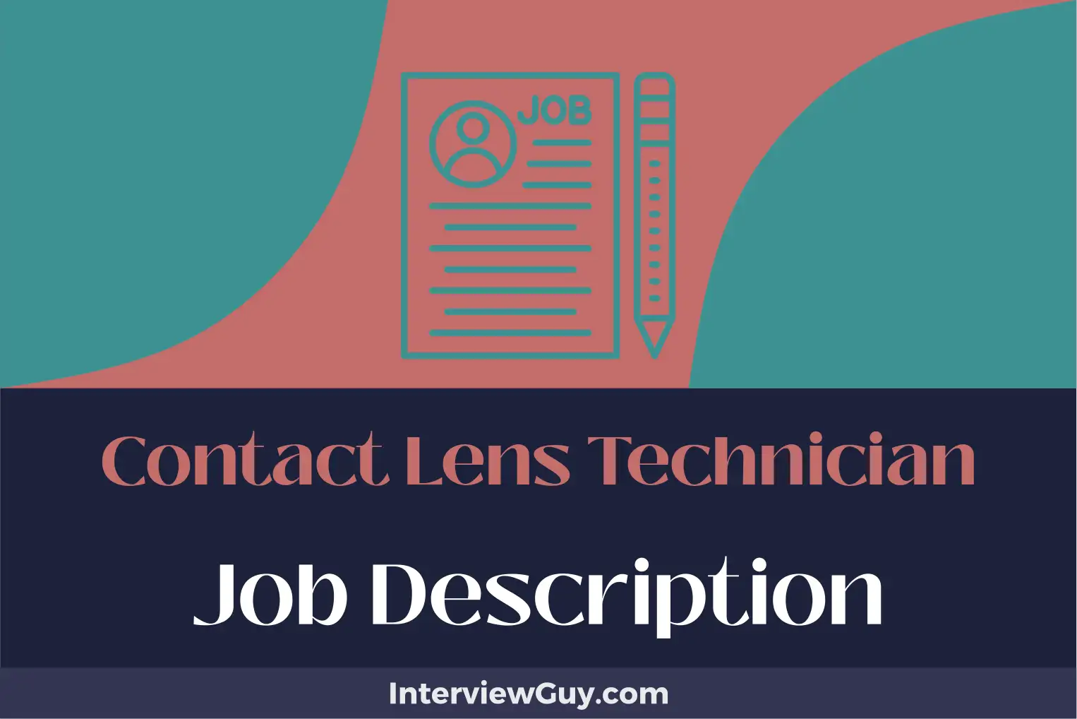 contact lens technician job description
