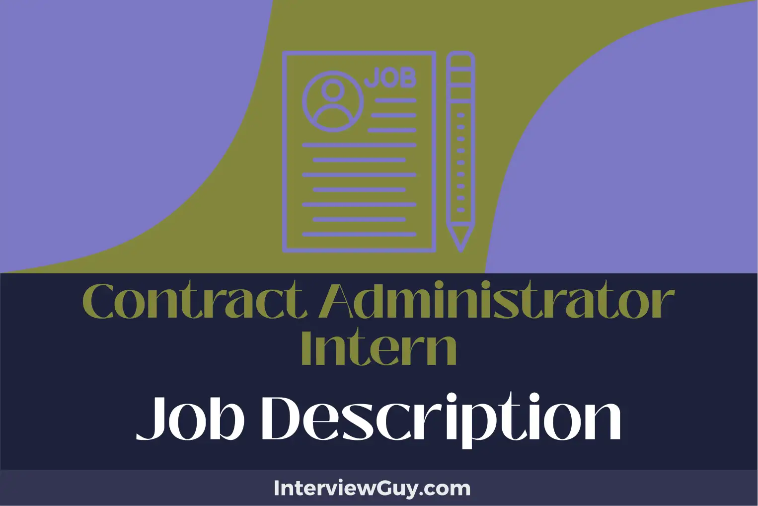 contract administrator intern job description