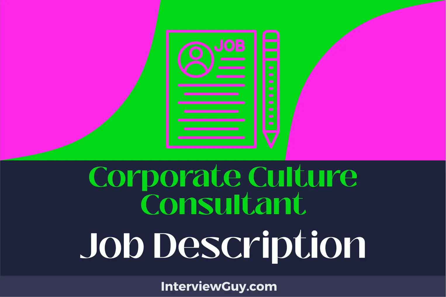 corporate culture consultant job description