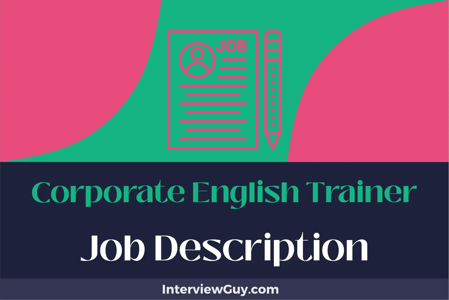 corporate english trainer job description