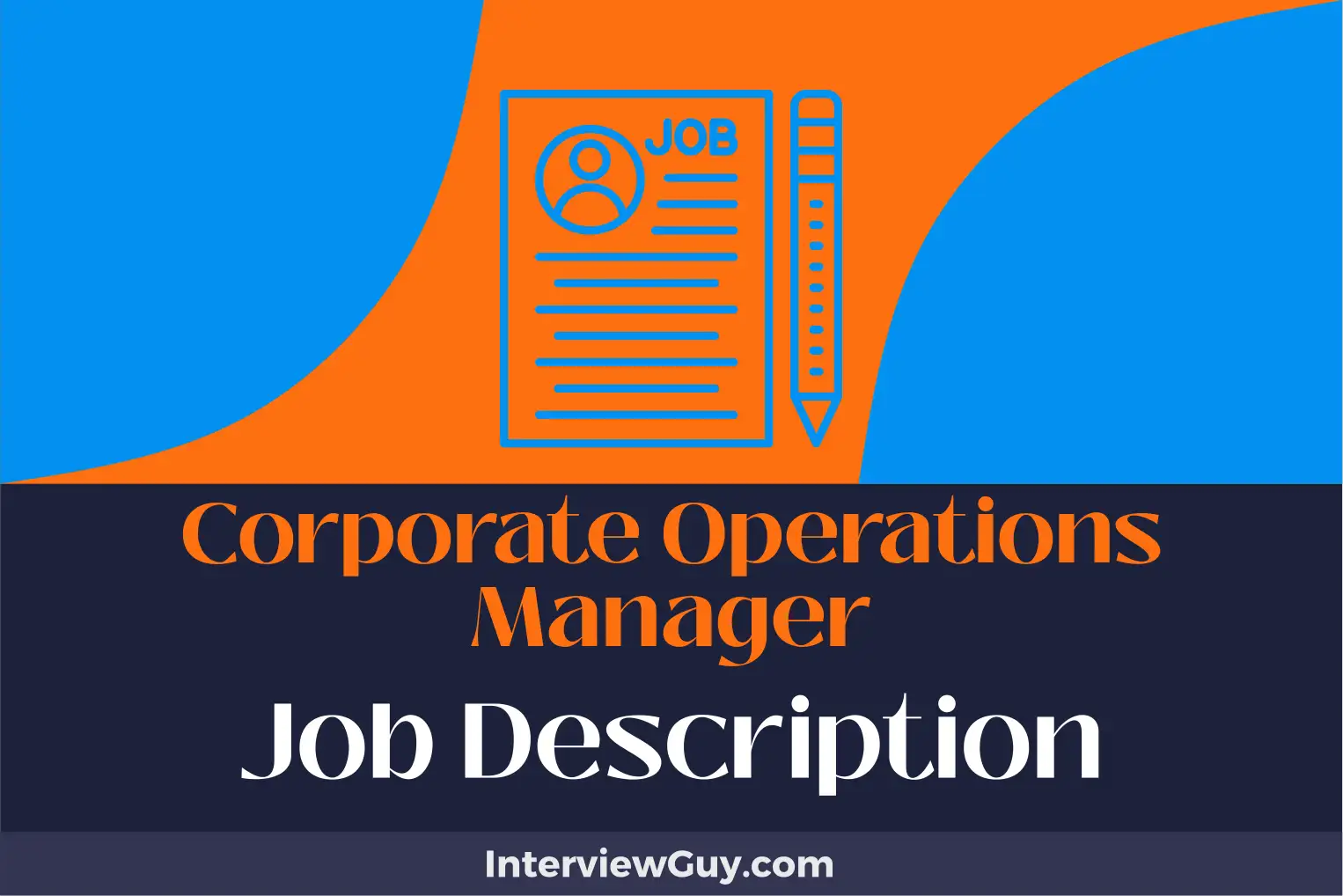 corporate operations manager job description