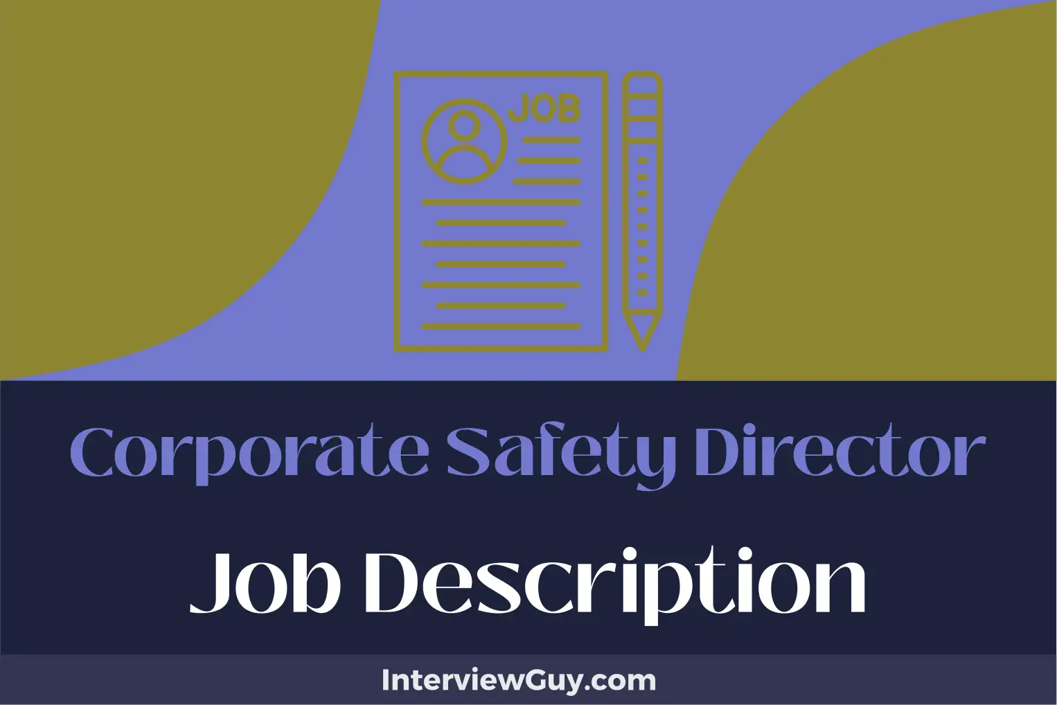 corporate safety director job description