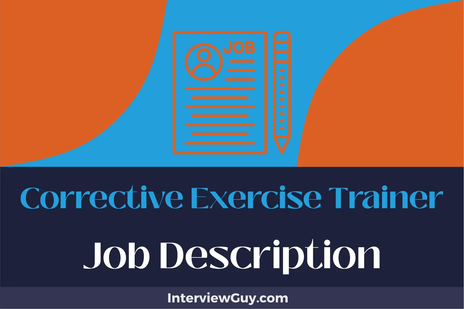 corrective exercise trainer job description