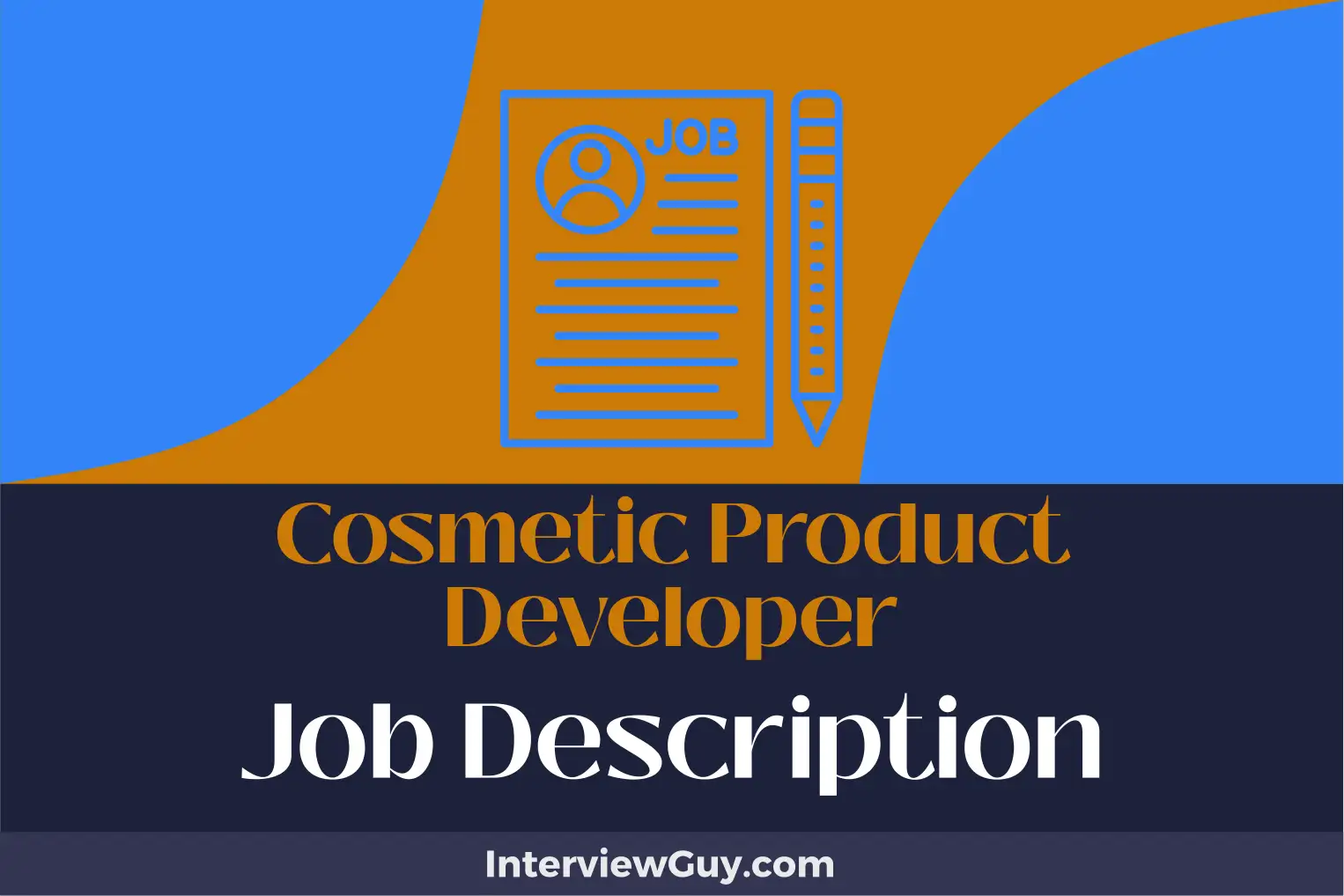 cosmetic product developer job description