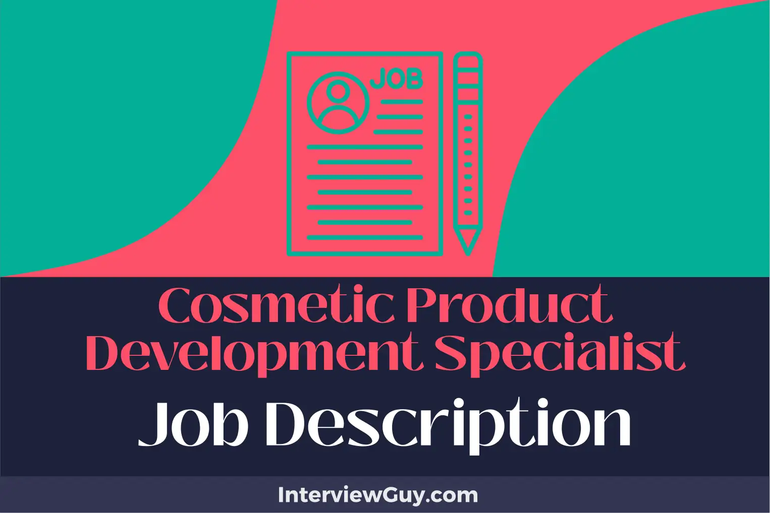 cosmetic product development specialist job description