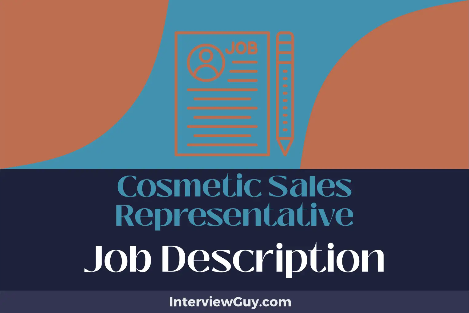 cosmetic sales representative job description