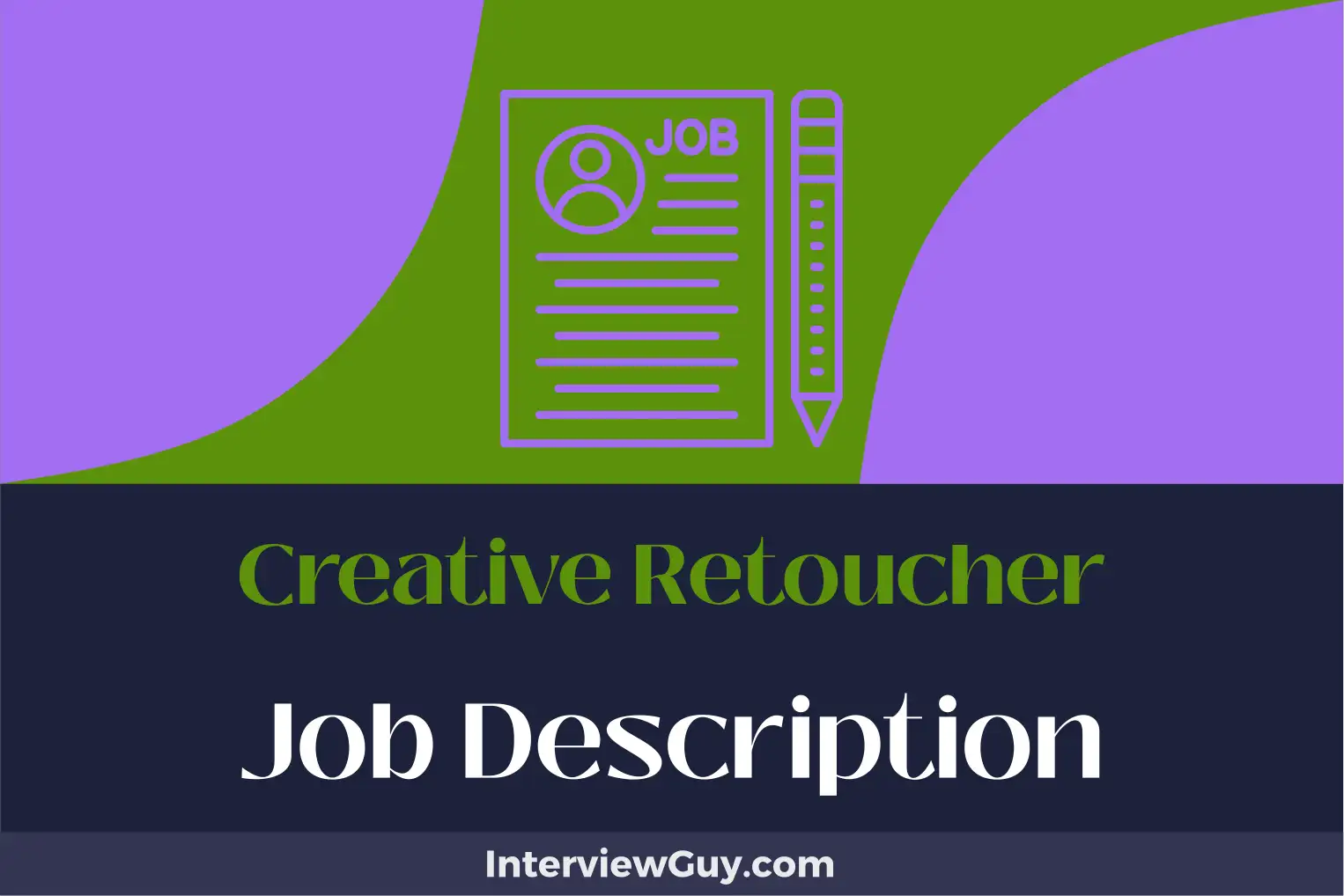 creative retoucher job description