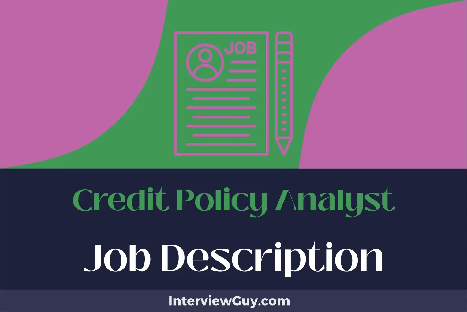 credit policy analyst job description