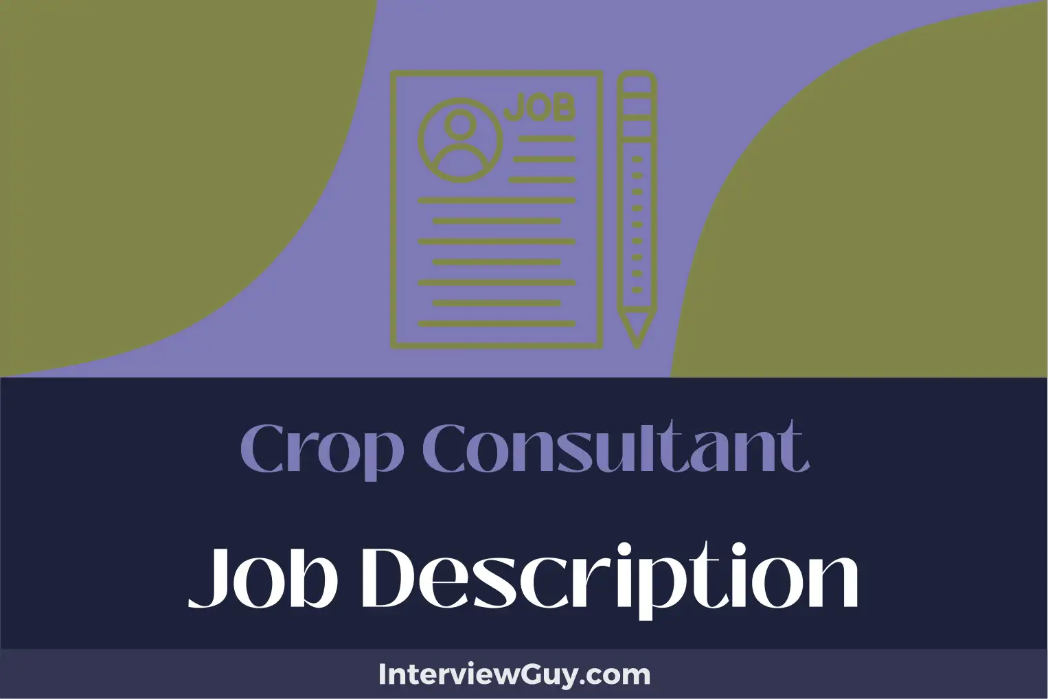 crop consultant job description