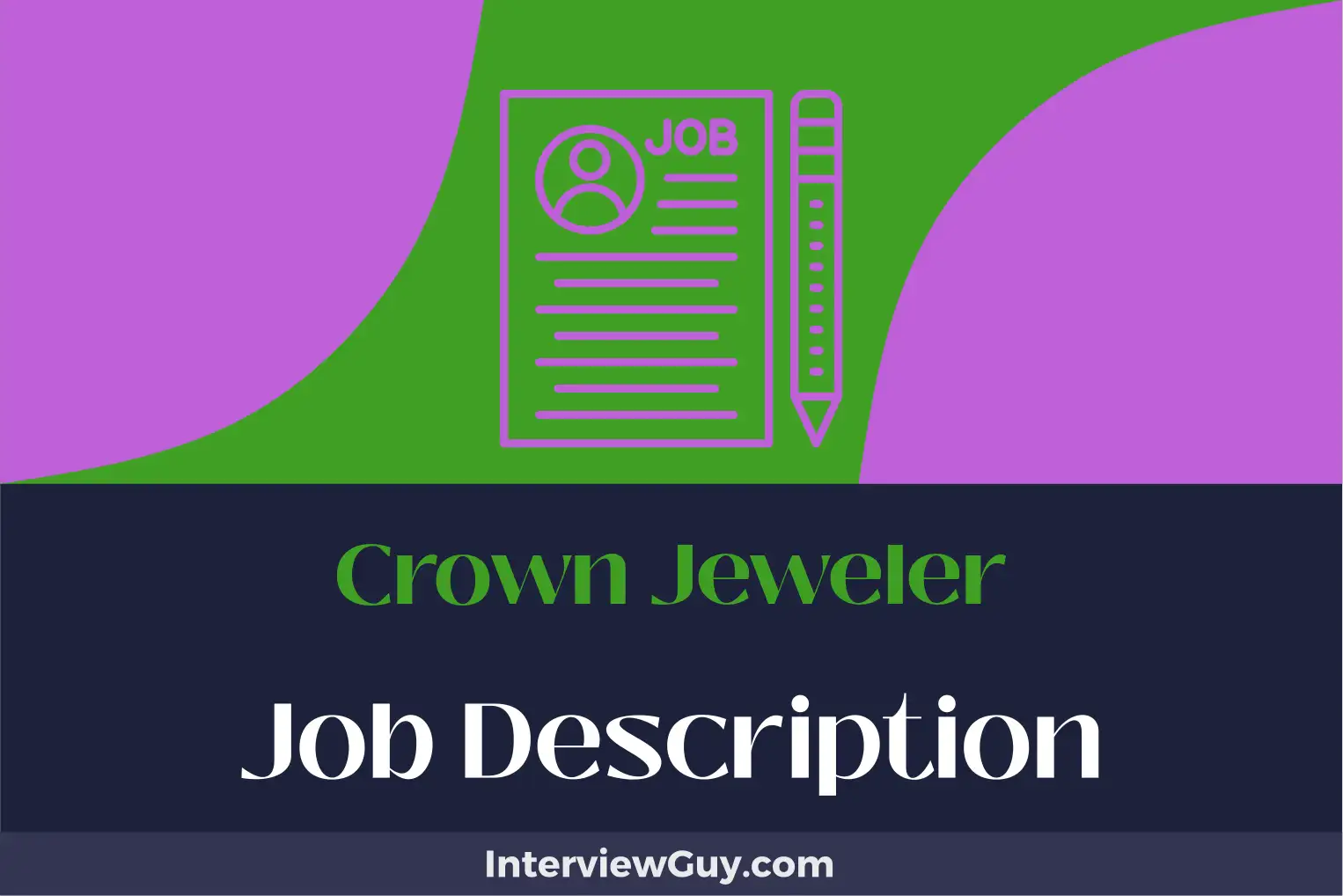 crown jeweler job description