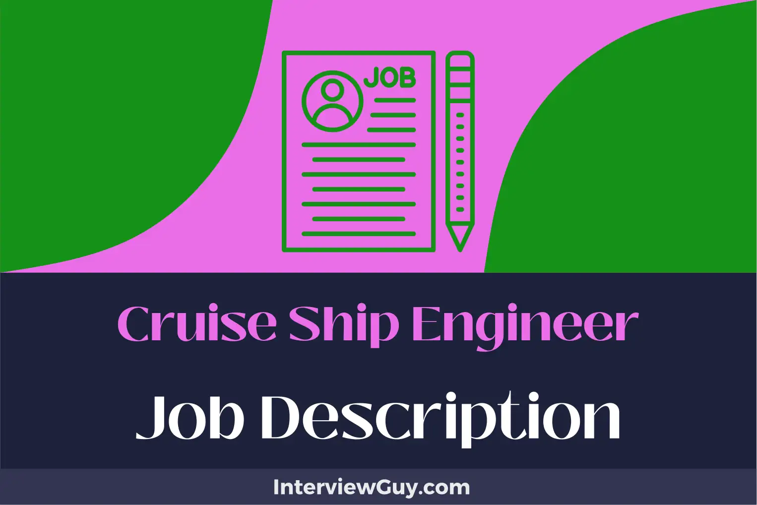 cruise ship engineer job description