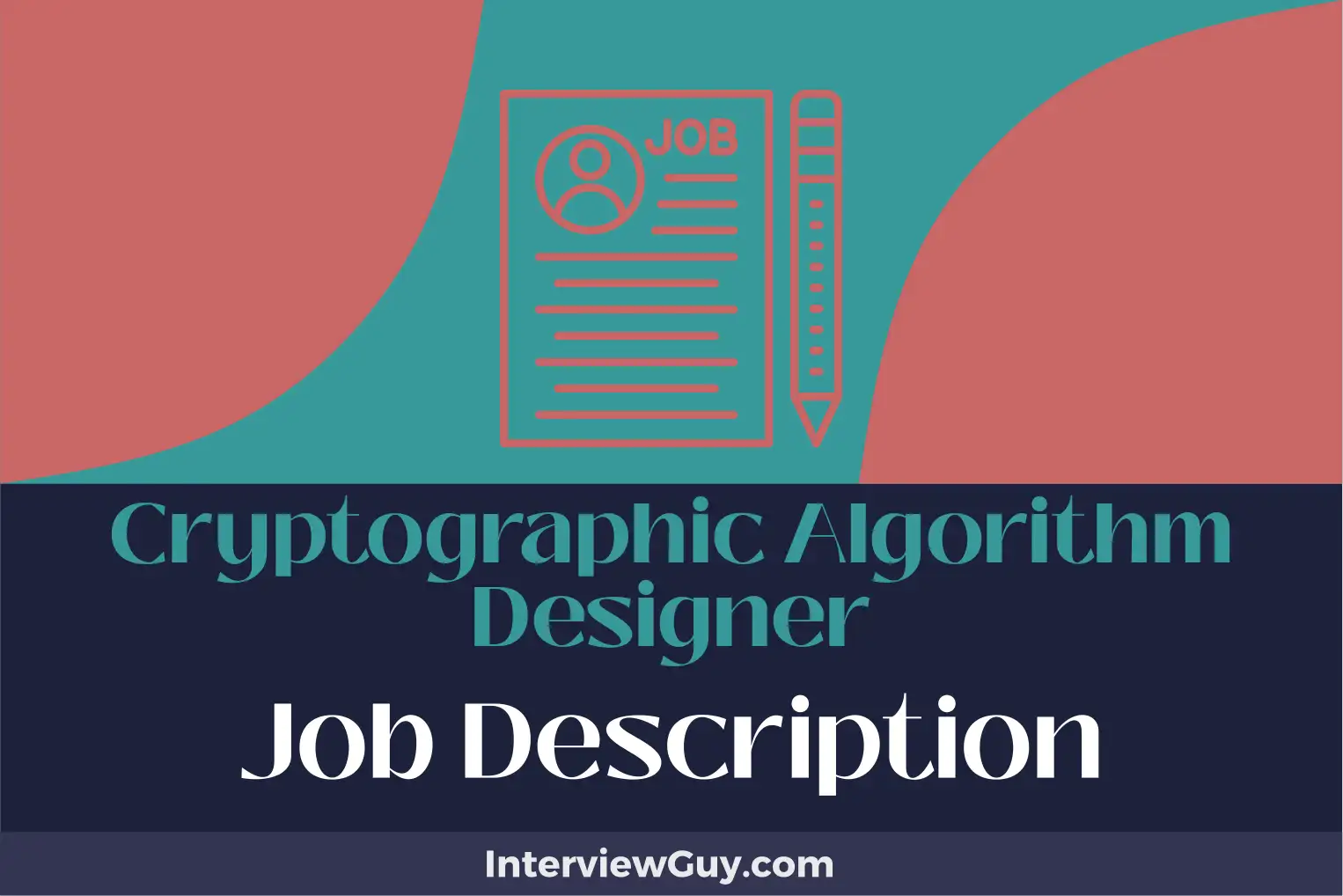 cryptographic algorithm designer job description