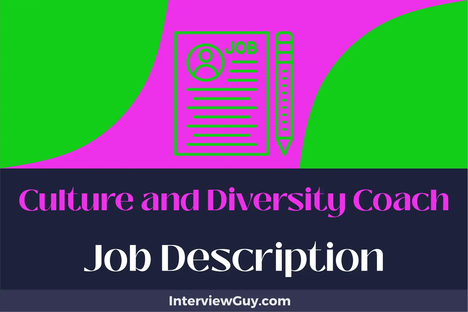 culture and diversity coach job description