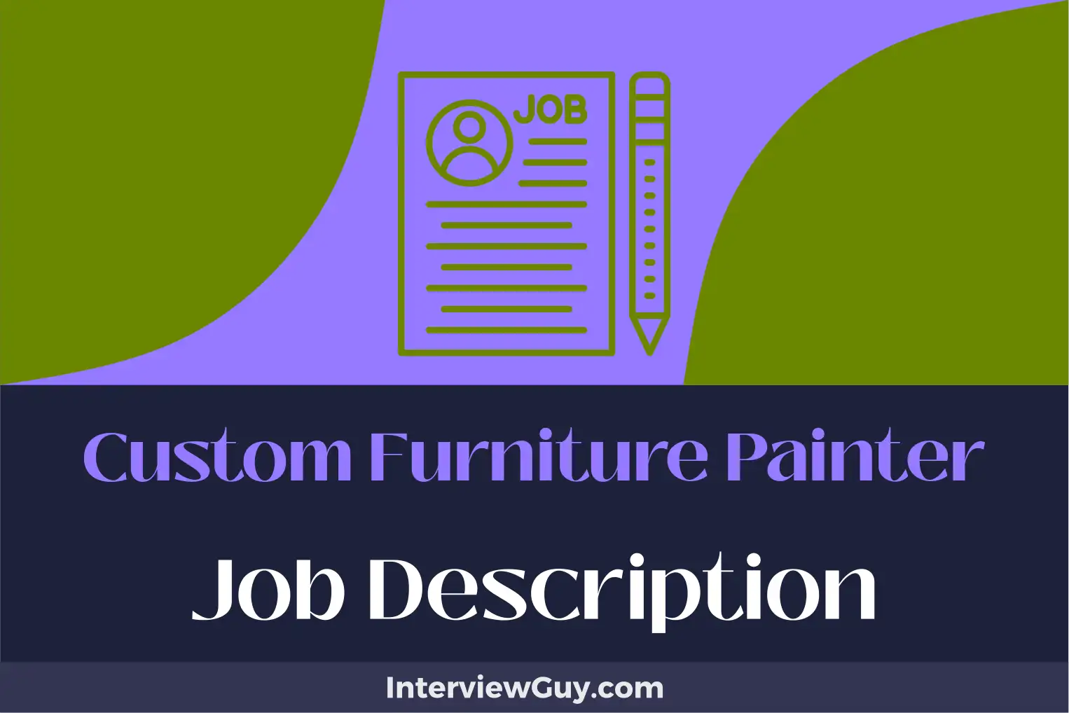 custom furniture painter job description
