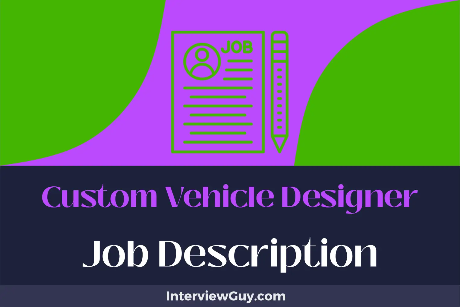 custom vehicle designer job description