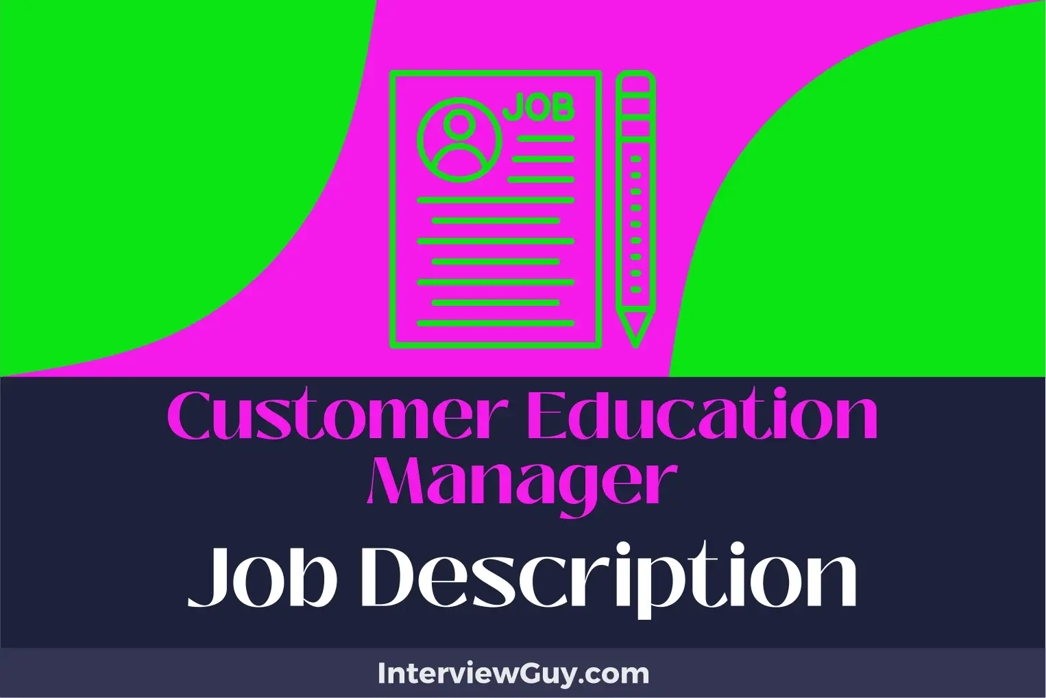 customer education manager job description