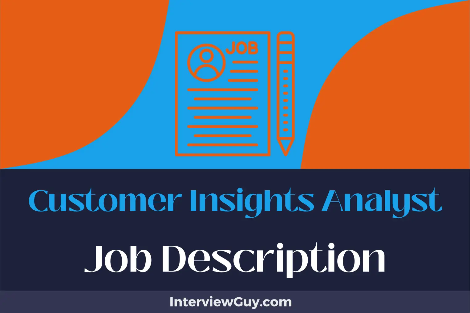 customer insights analyst job description