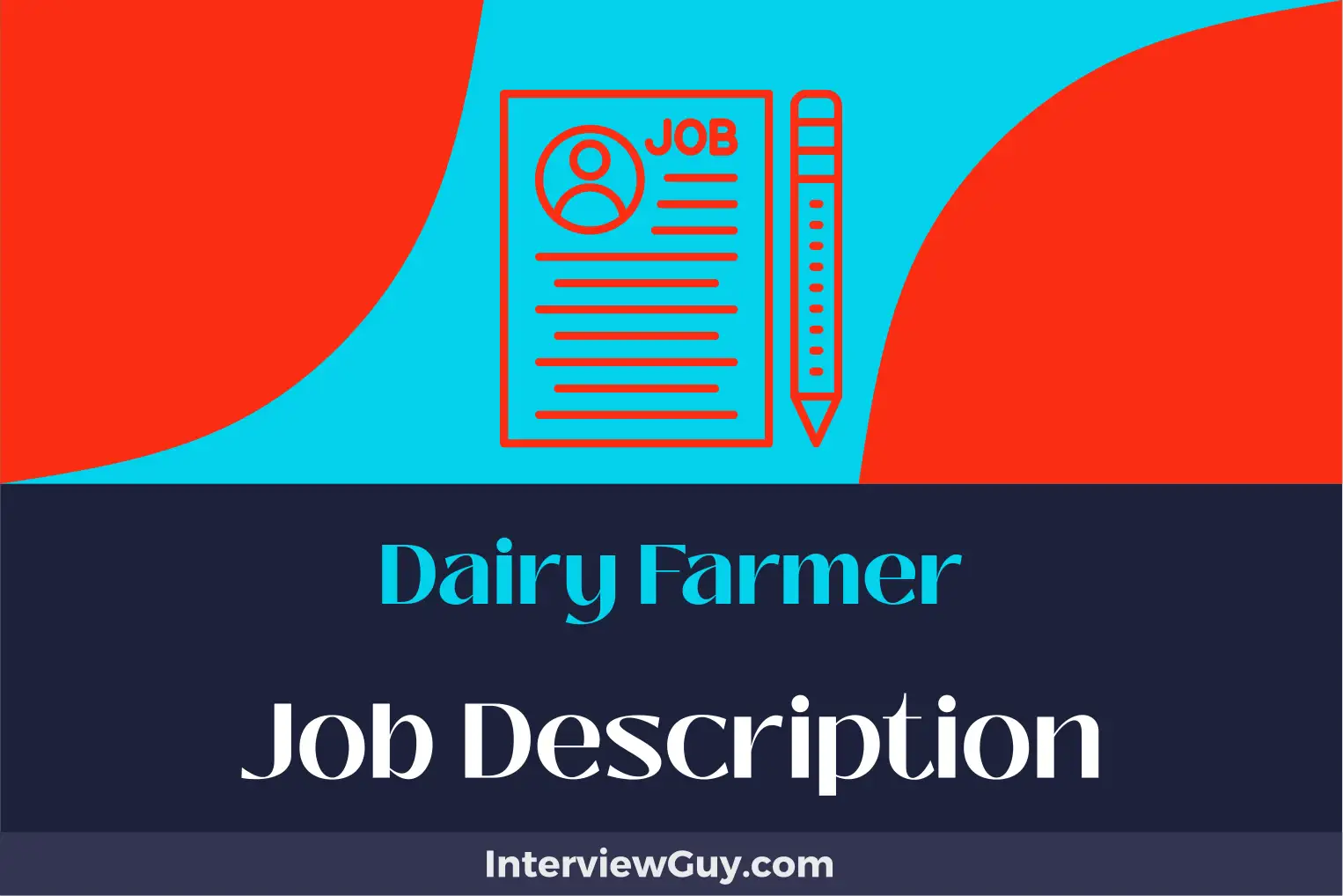 dairy farmer job description