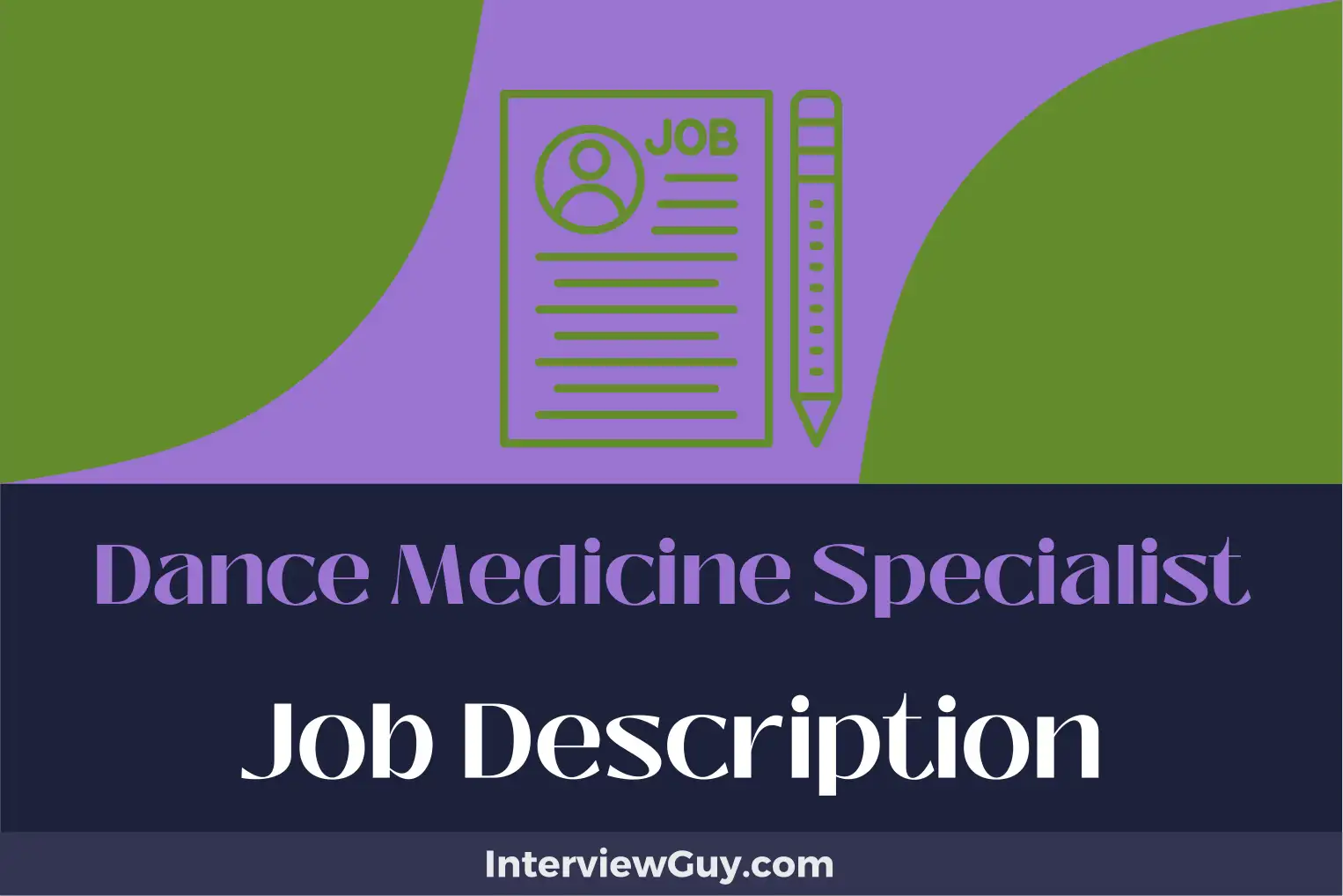 dance medicine specialist job description