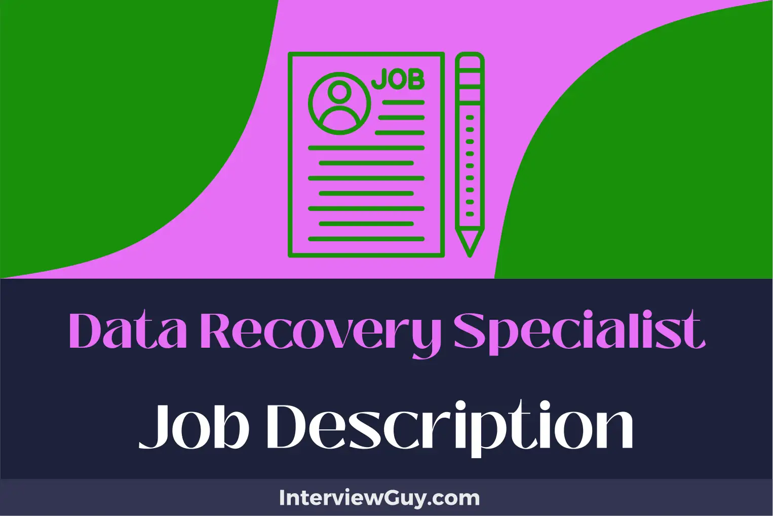 data recovery specialist job description