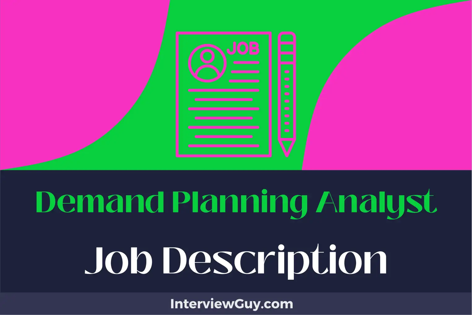 demand planning analyst job description