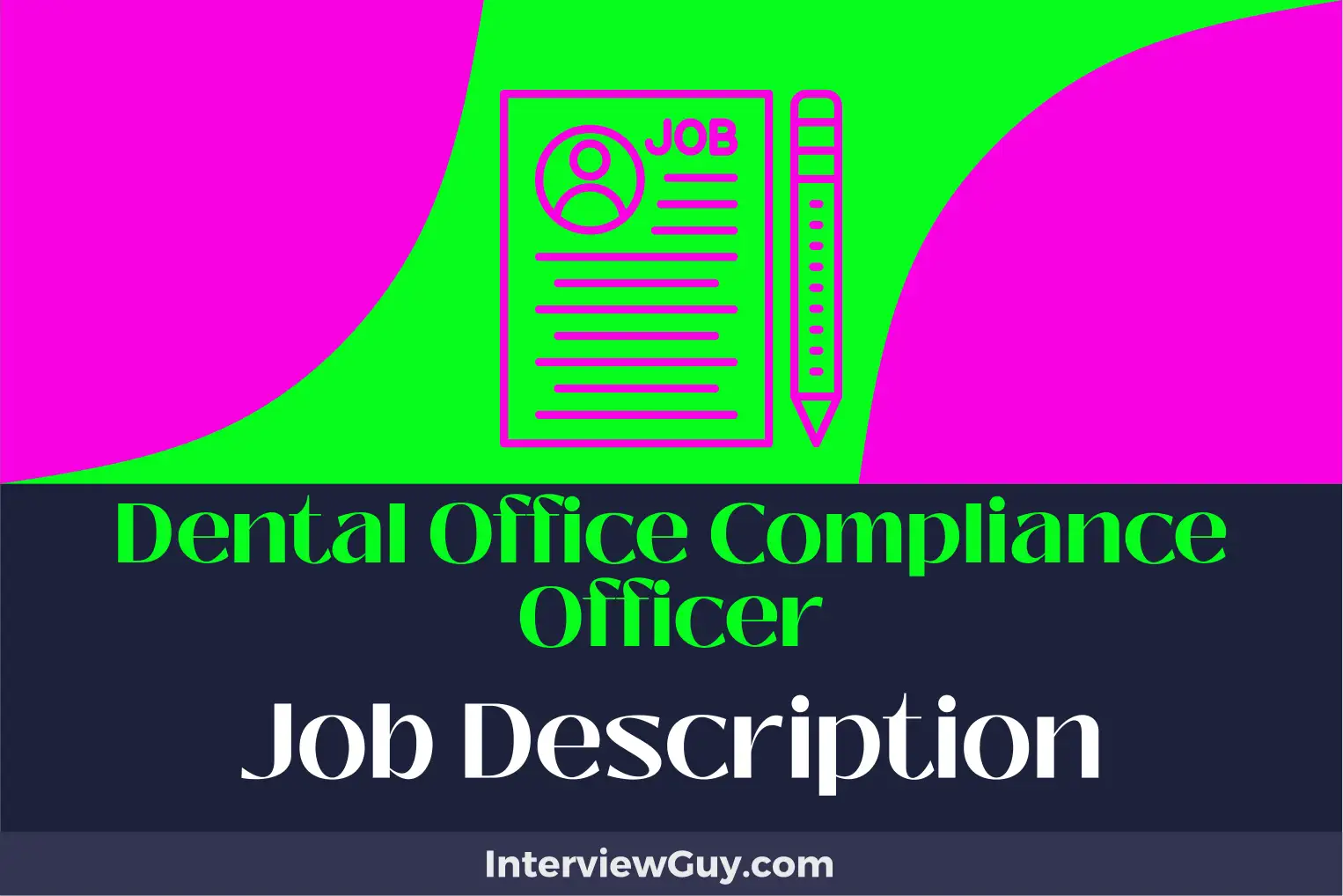 dental office compliance officer job description
