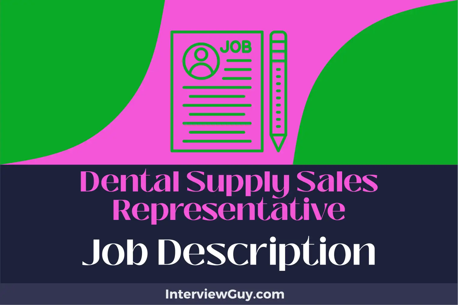 dental supply sales representative job description
