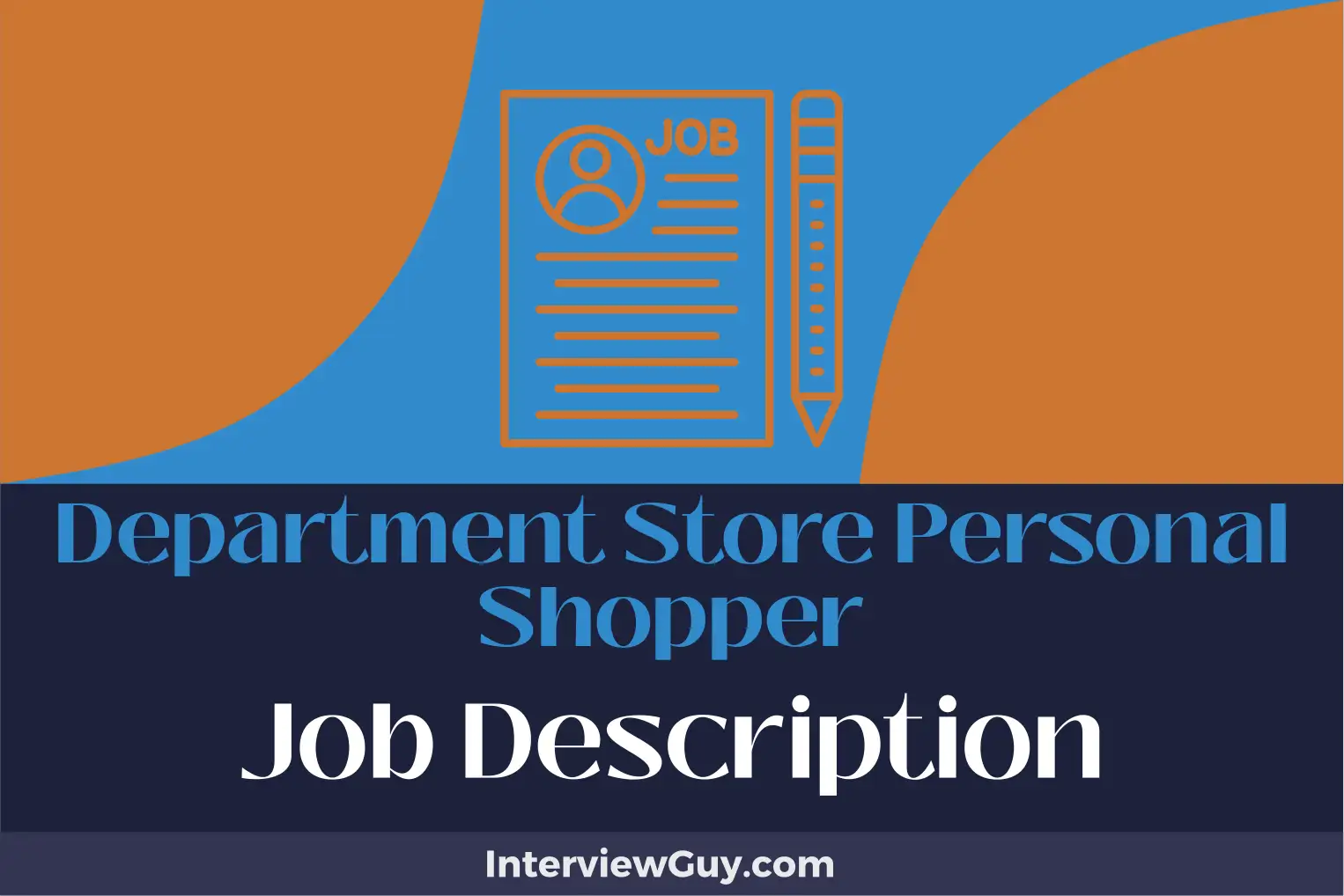 department store personal shopper job description