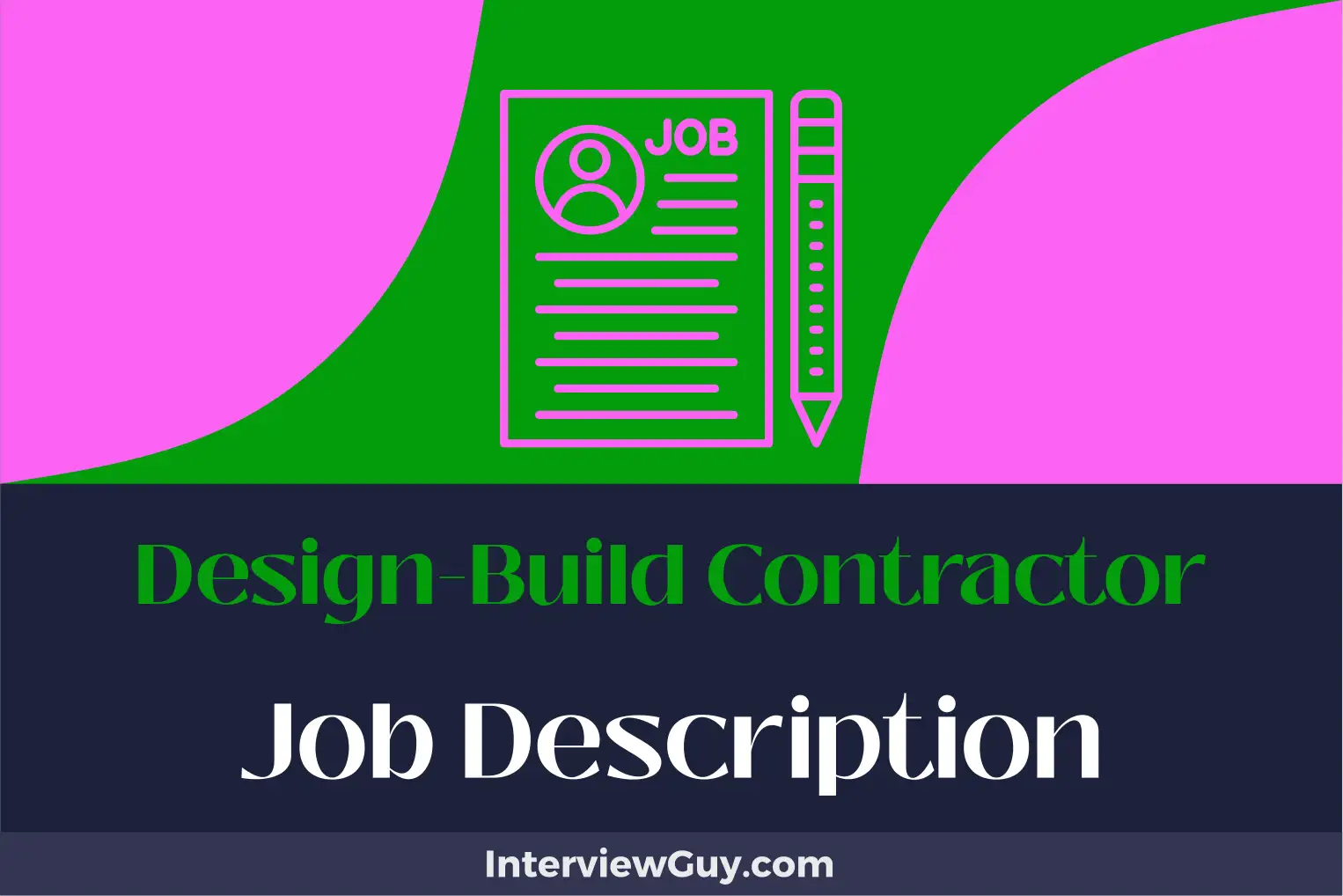 design build contractor job description