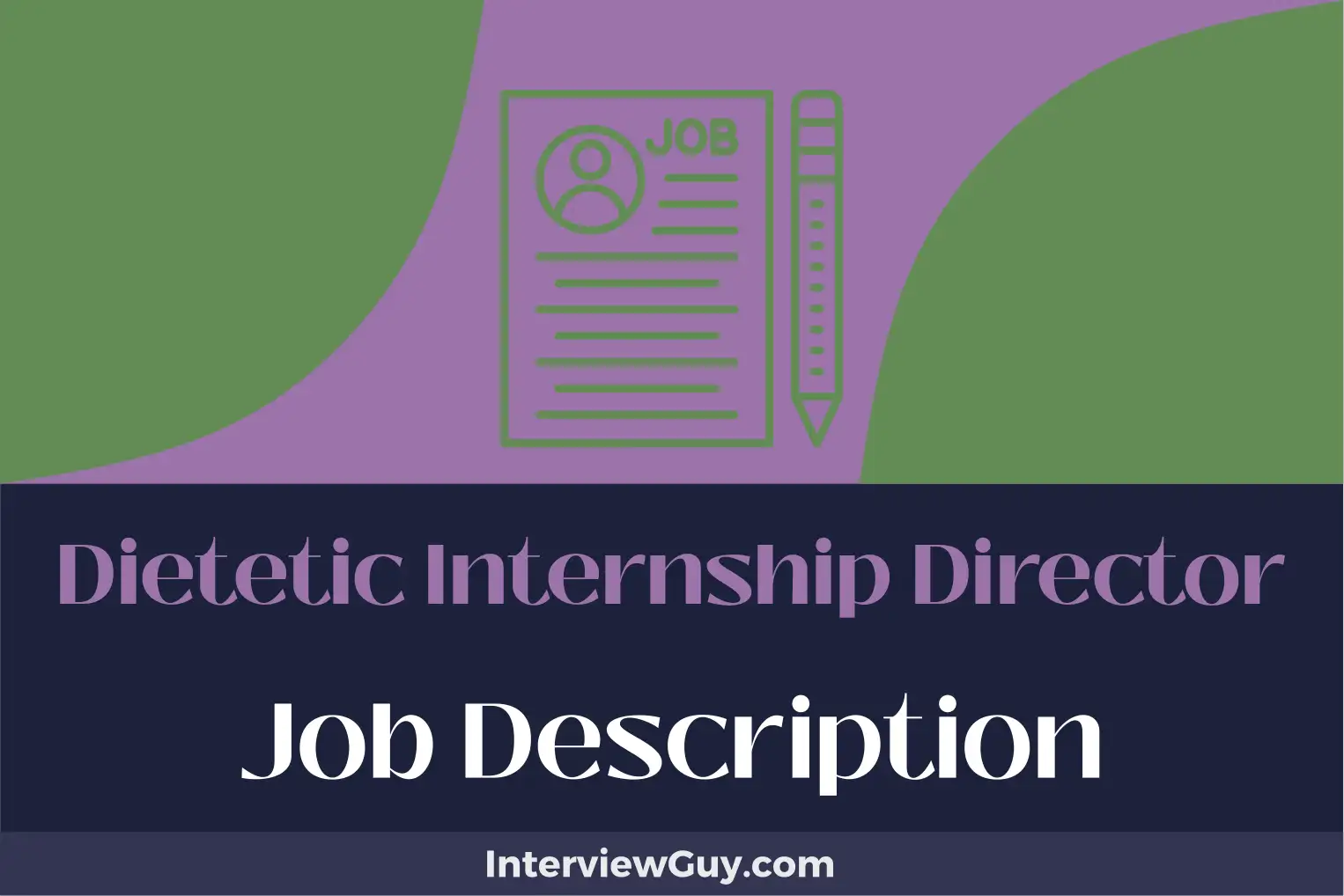 dietetic internship director job description