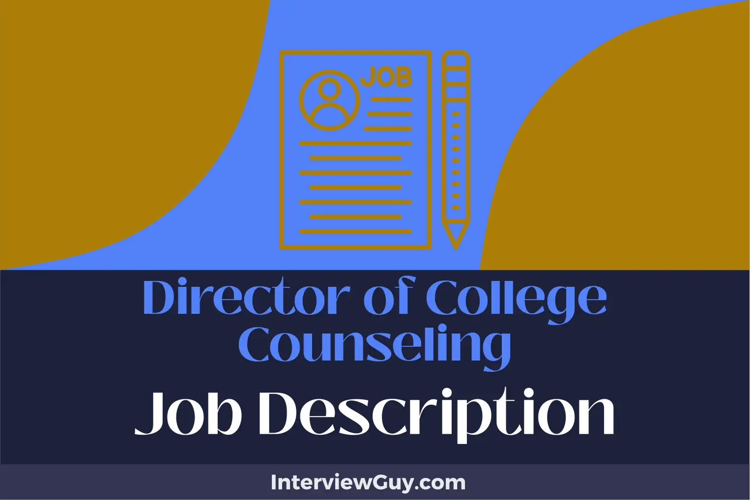 director of college counseling job description