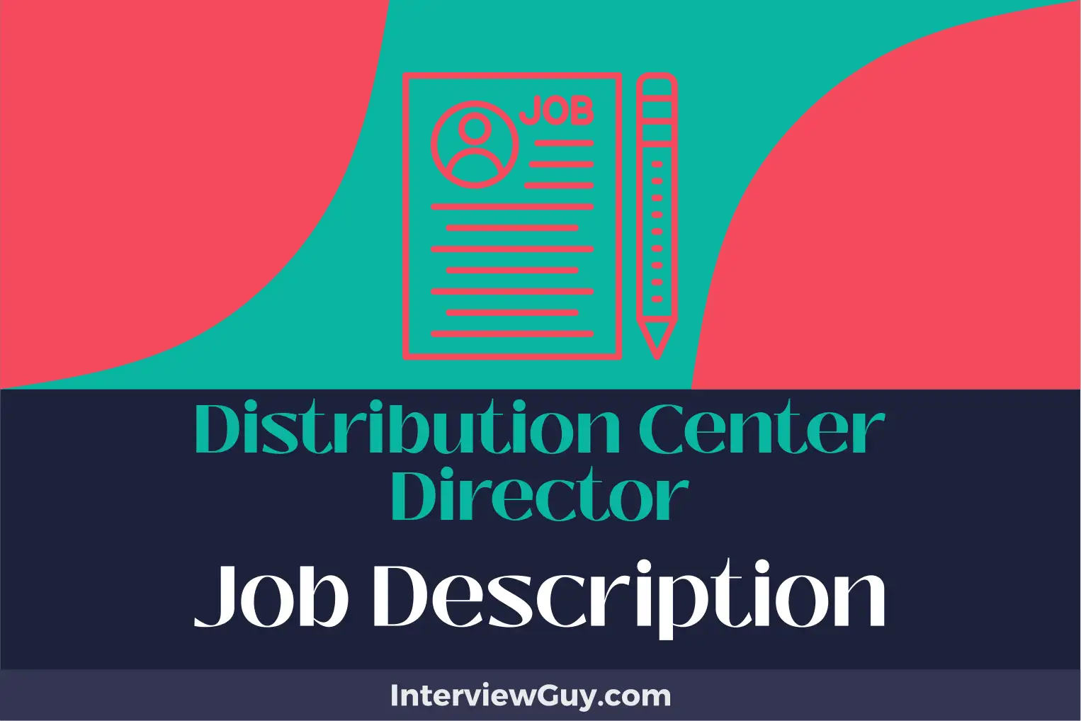 distribution center director job description