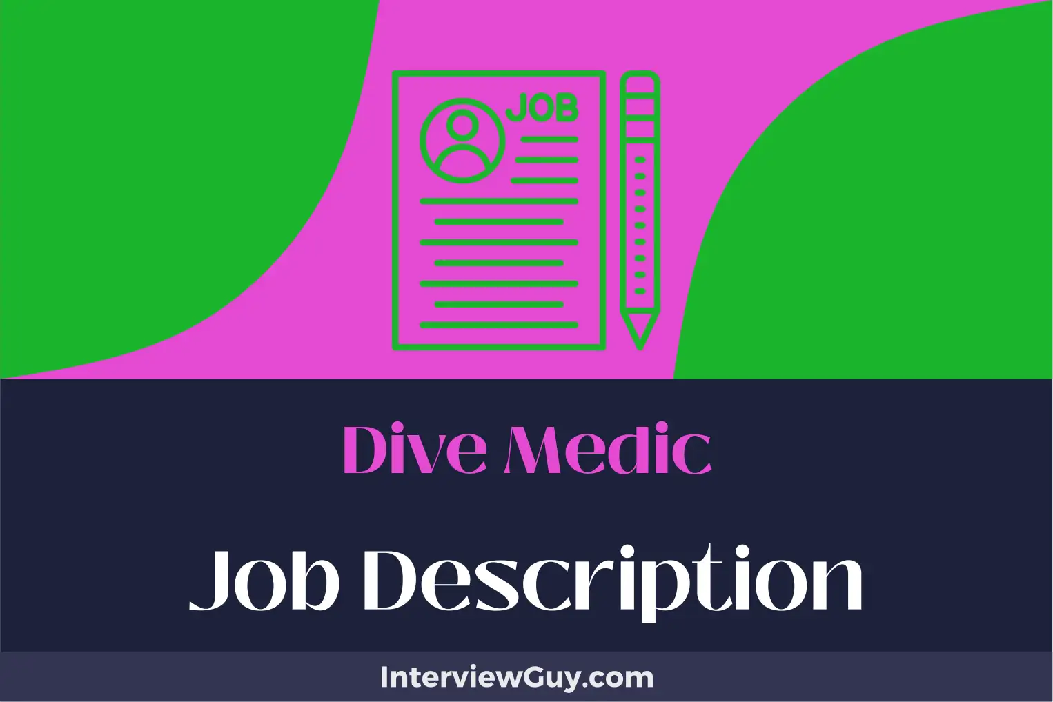 dive medic job description