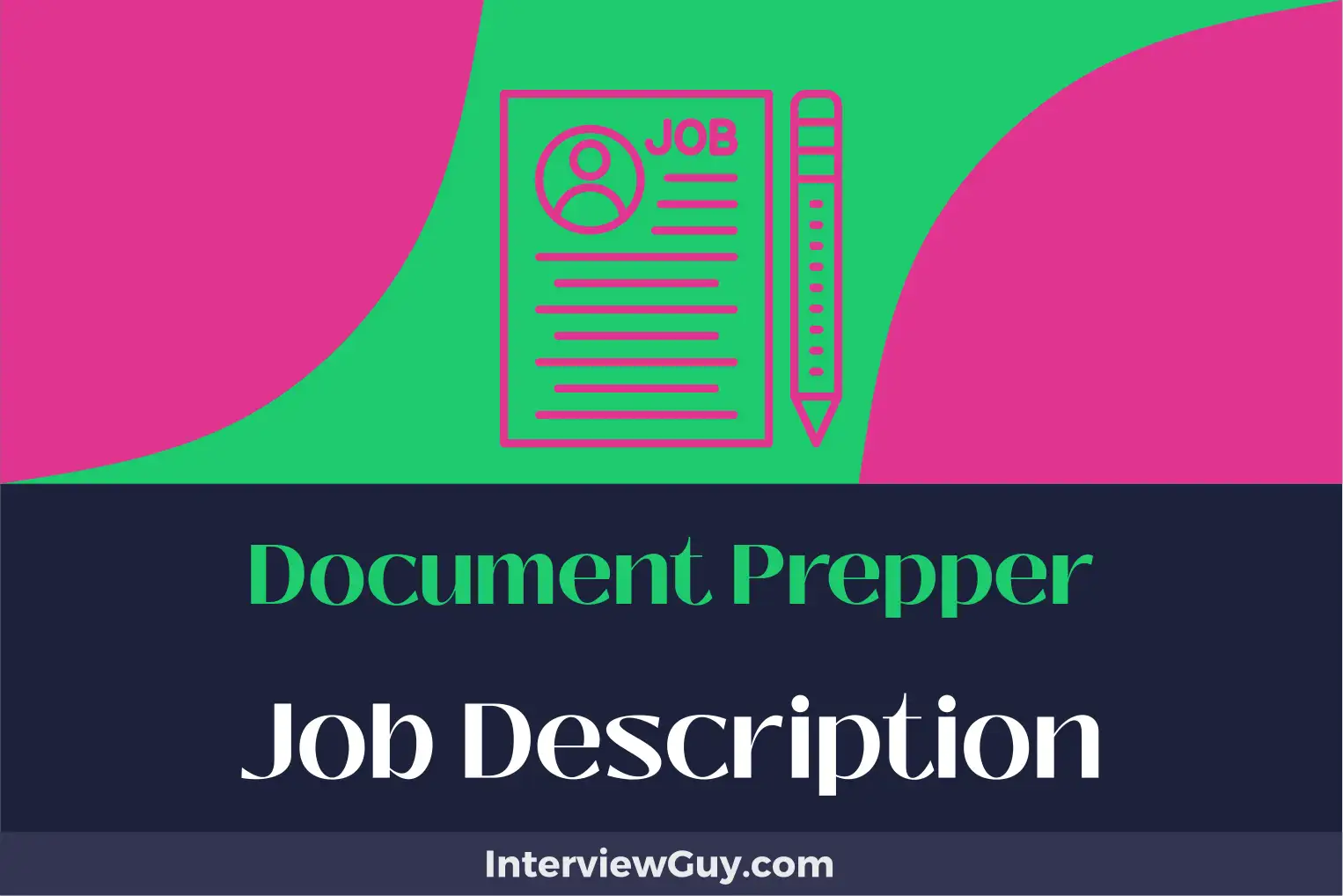 document prepper job description