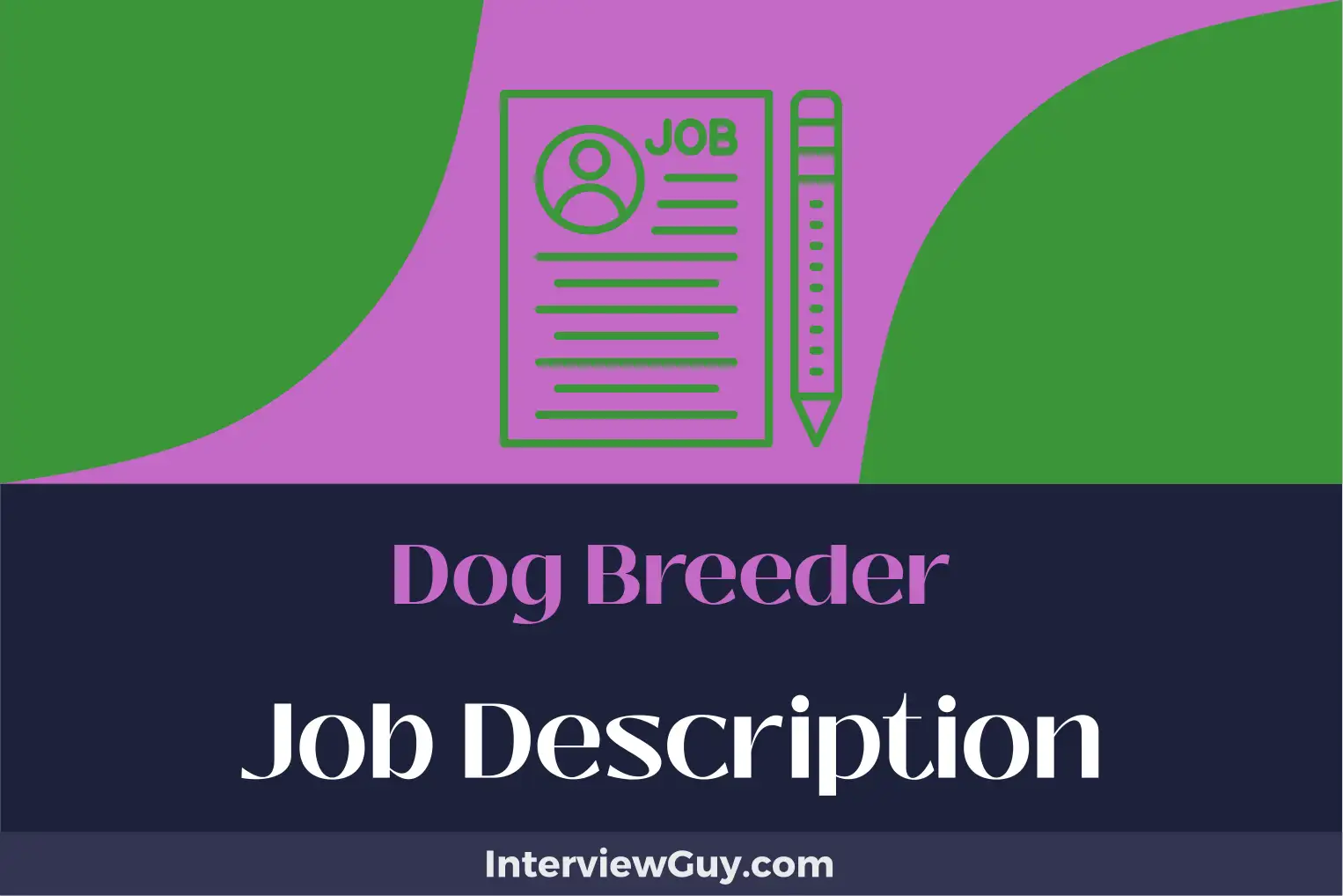 dog breeder job description