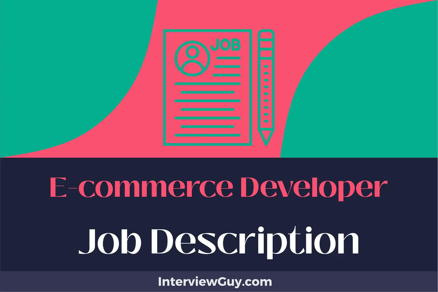 e commerce developer job description