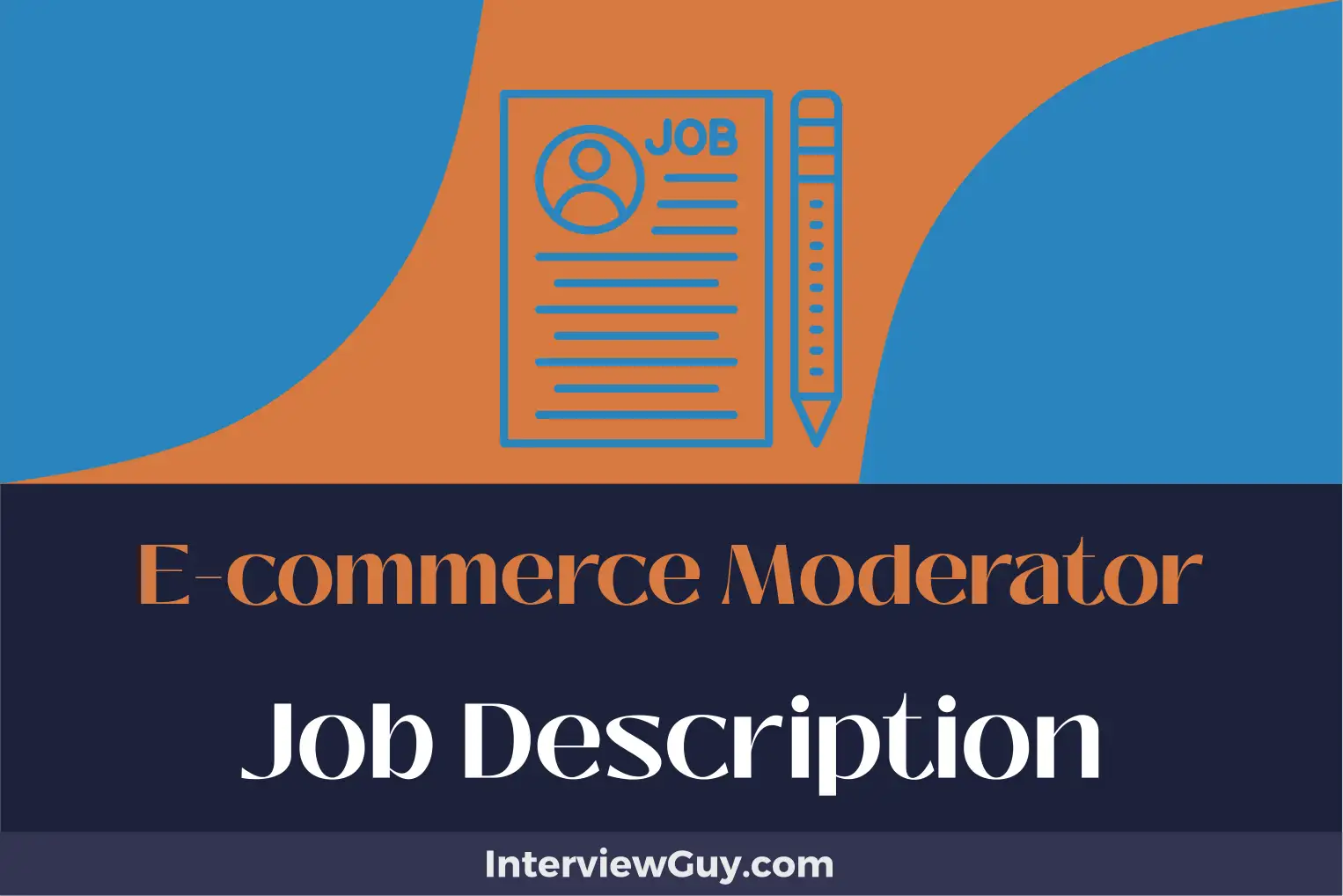 e commerce moderator job description