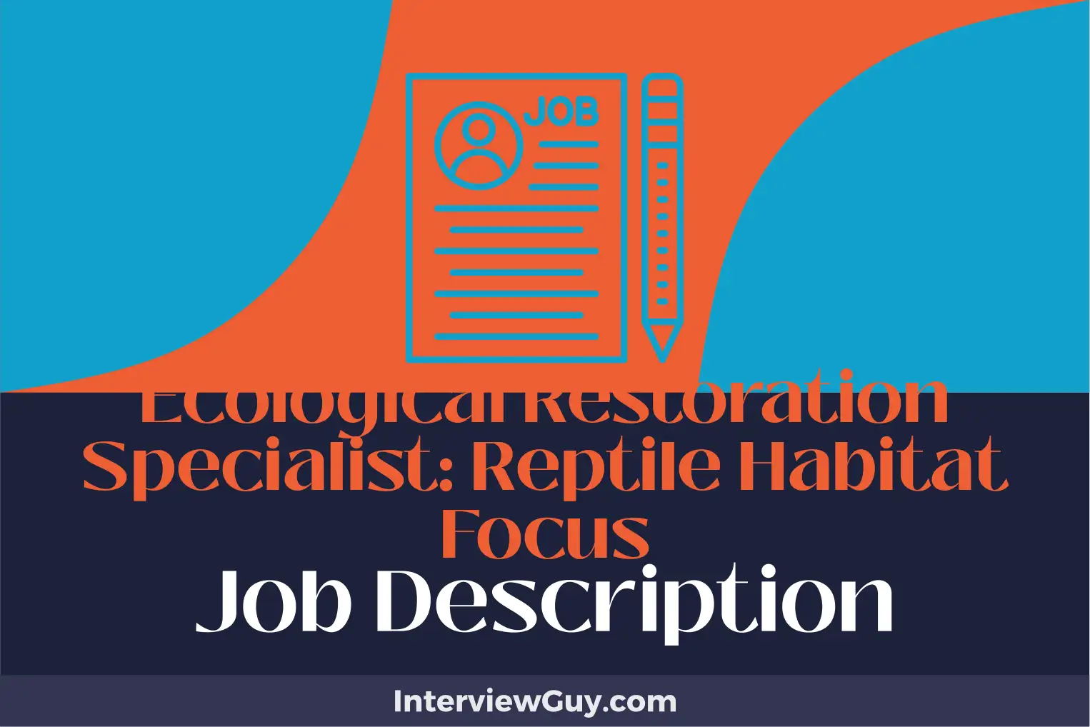 ecological restoration specialist reptile habitat focus job description
