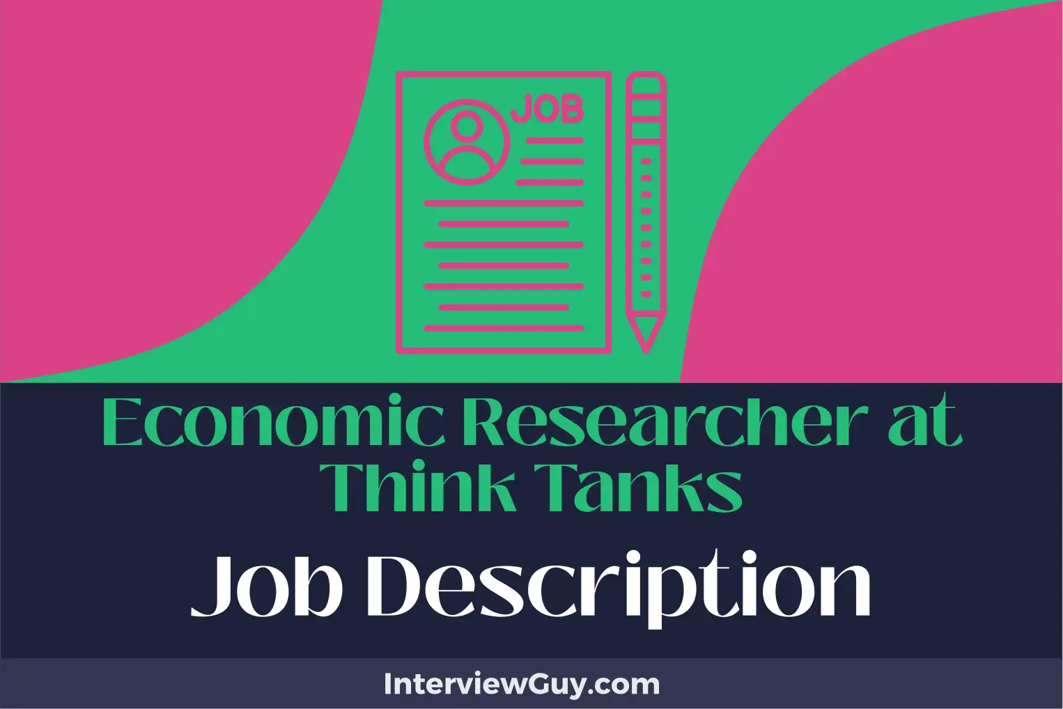 economic researcher at think tanks job description