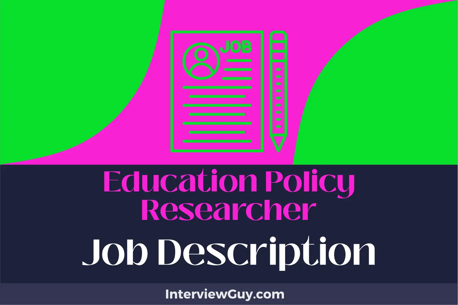 education policy researcher job description