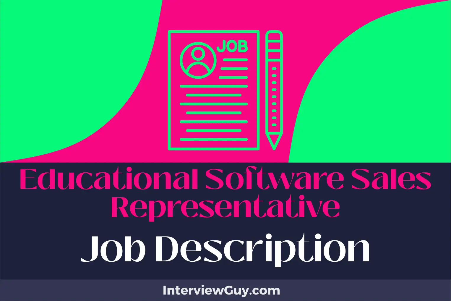 educational software sales representative job description